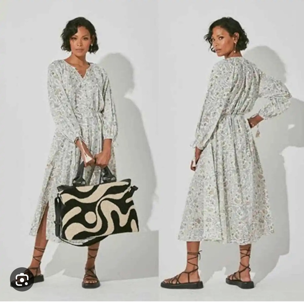 Cleobella Aaliyah Kaftan Midi Dress Women's Ornate Paisley Size: S